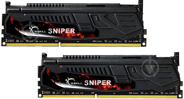 Оперативная память G.Skill DDR3 SDRAM 16 GB (2x8GB) 1600 MHz (F3-1600C9D-16GSR) - фото 1