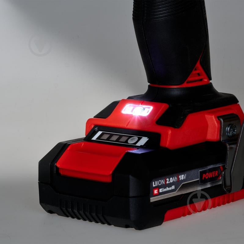 Шуруповерт ударный аккумуляторный Einhell TP-CD 18/50 Li-i BL - Solo 4513942 - фото 11