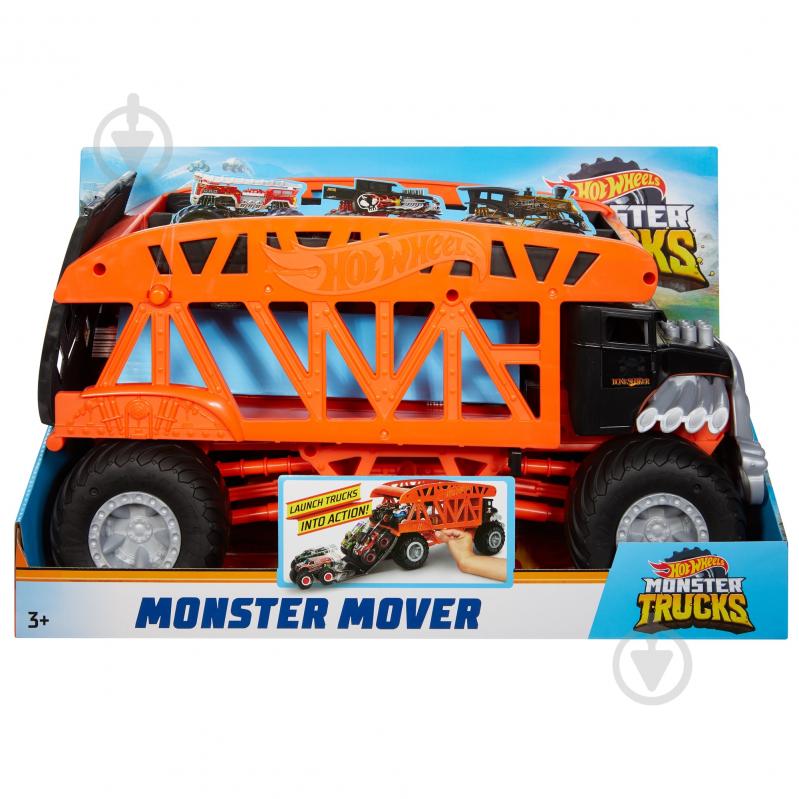 Спецмашина Hot Wheels Монстро-транспортер Бон шейкер GKD37 - фото 1 Спецмашина Hot Wheels Монстро-транспортер Бон шейкер GKD37 - фото 1