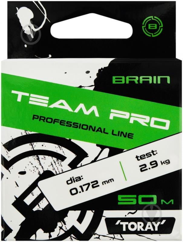 Леска Brain 50 м 0,172 мм 2,9 кг Team Pro - фото 2