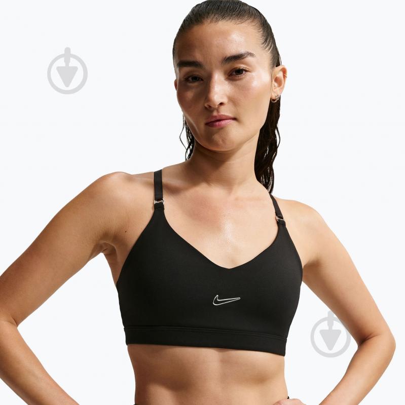 Бра Nike IO1287-010 р.XL чорний - фото 1
