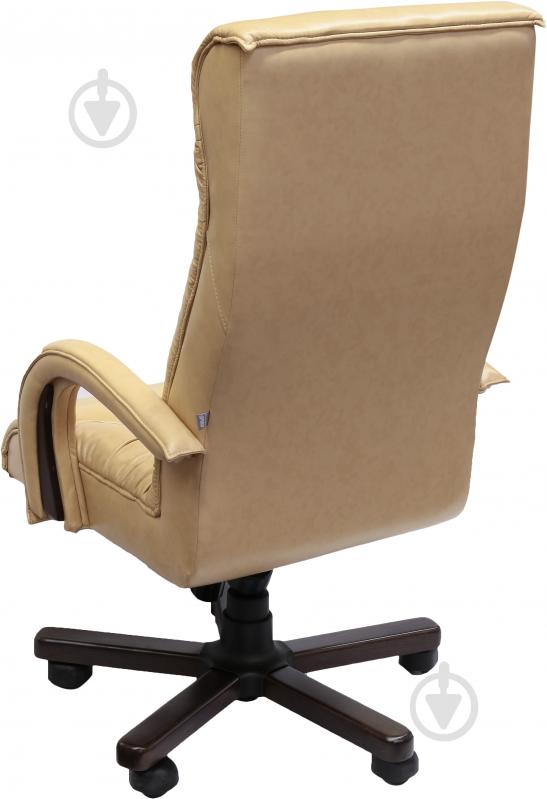 Крісло AMF Art Metal Furniture Кінг Люкс MB горіх мадрас/бежевий бежевий - фото 3