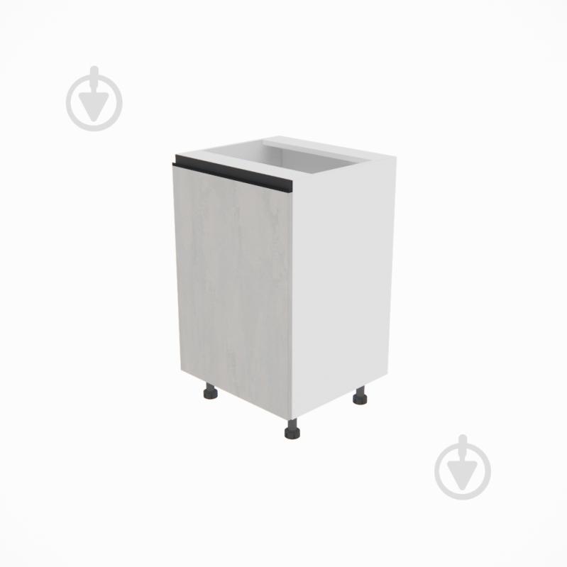 Тумба нижня Софі (Н 50 ліва) шовковий камінь/білий Світ Меблів - фото 1 Тумба нижня Софі (Н 50 ліва) шовковий камінь/білий Світ Меблів - фото 1