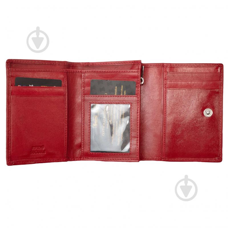 Кошелек женский SEMI LINE RFID Red (P8272-2) - фото 5 Кошелек женский SEMI LINE RFID Red (P8272-2) - фото 5