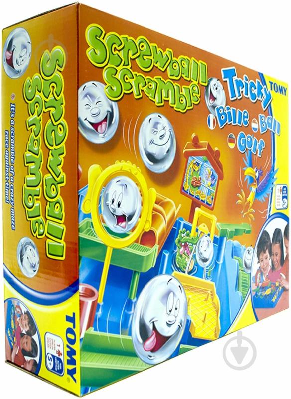 Игра настольная Tomy Веселый шарик 7070 - фото 2 Игра настольная Tomy Веселый шарик 7070 - фото 2
