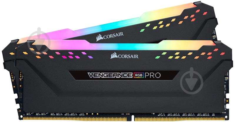 Оперативна пам'ять Corsair DDR4 SDRAM 16 GB (2x8GB) 3200 MHz (CMW16GX4M2C3200C16) Vengeance RGB Pro - фото 3