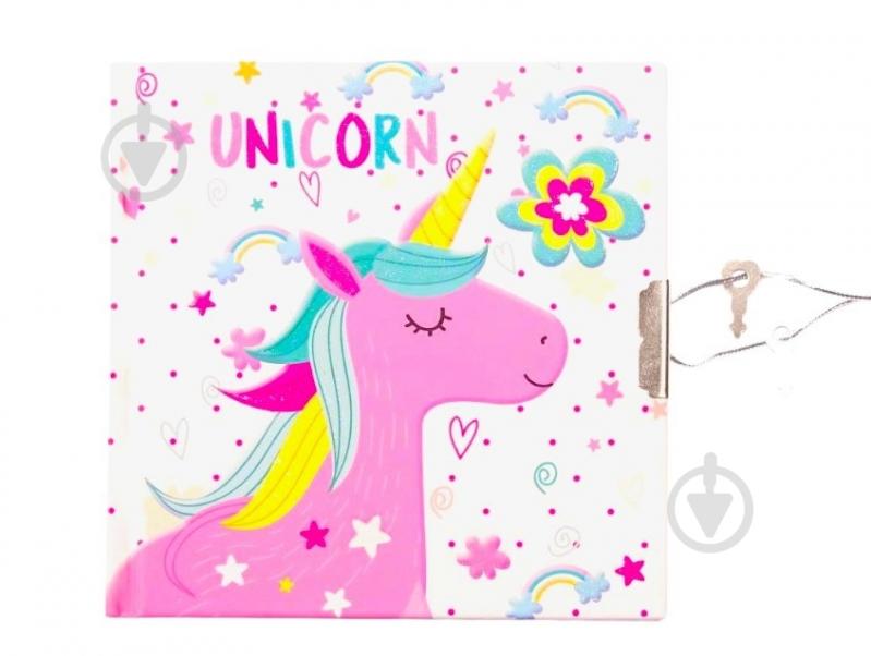 Блокнот Malevaro Милий єдиноріг 135x135 мм - фото 1 Блокнот Malevaro Милий єдиноріг 135x135 мм - фото 1