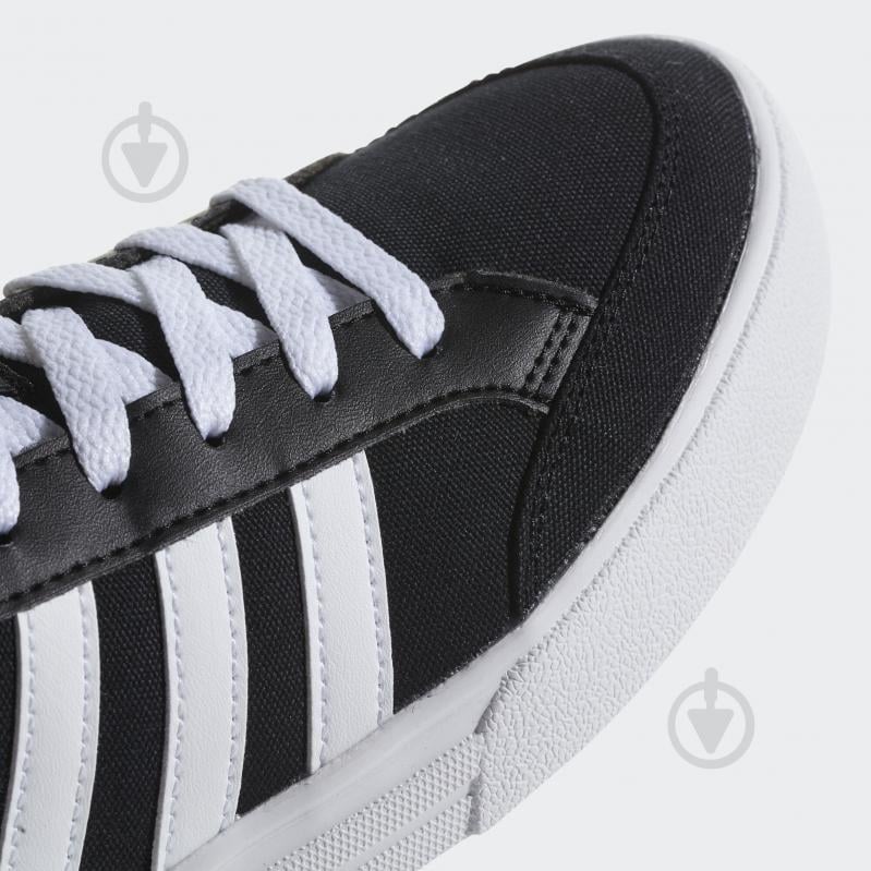 Кросівки чоловічі демісезонні Adidas VS SET AW3890 р.46 чорні - фото 8