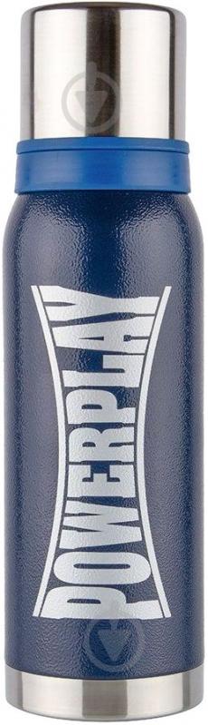 Термос PowerPlay 1200 мл синий 9001 - фото 1