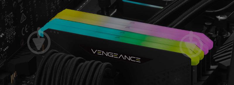 Оперативна пам'ять Corsair DDR4 SDRAM 16 GB (1x1GB) 3600 MHz (CMG16GX4M1D3600C18) VENGEANCE RGB RS - фото 9