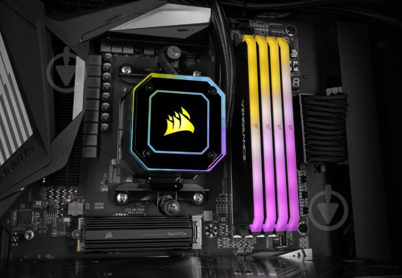 Оперативна пам'ять Corsair DDR4 SDRAM 16 GB (1x1GB) 3600 MHz (CMG16GX4M1D3600C18) VENGEANCE RGB RS - фото 6