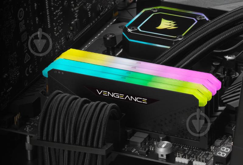 Оперативна пам'ять Corsair DDR4 SDRAM 16 GB (1x1GB) 3600 MHz (CMG16GX4M1D3600C18) VENGEANCE RGB RS - фото 7