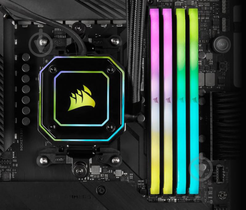 Оперативна пам'ять Corsair DDR4 SDRAM 16 GB (1x1GB) 3600 MHz (CMG16GX4M1D3600C18) VENGEANCE RGB RS - фото 8