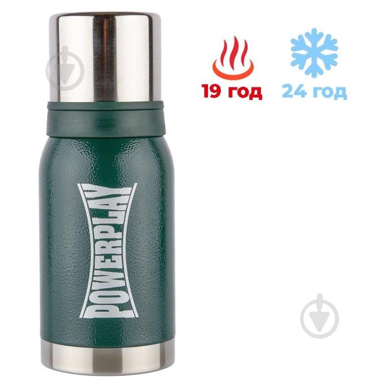 Термос PowerPlay 750 мл зеленый 9001 - фото 2 Термос PowerPlay 750 мл зеленый 9001 - фото 2