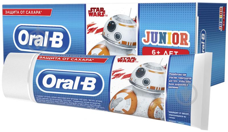 Зубна паста Oral-B Junior 6+ років 75 мл - фото 1