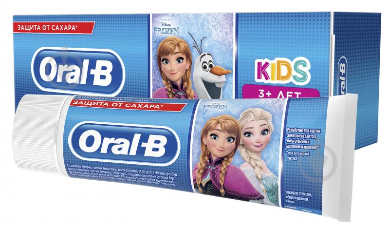 Зубна паста Oral-B Kids 3+ років 75 мл - фото 1