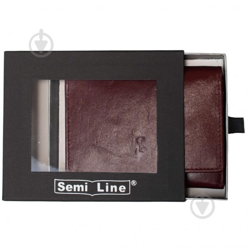 Гаманець жіночий SEMI LINE RFID Dark Red P8263-2 - фото 2