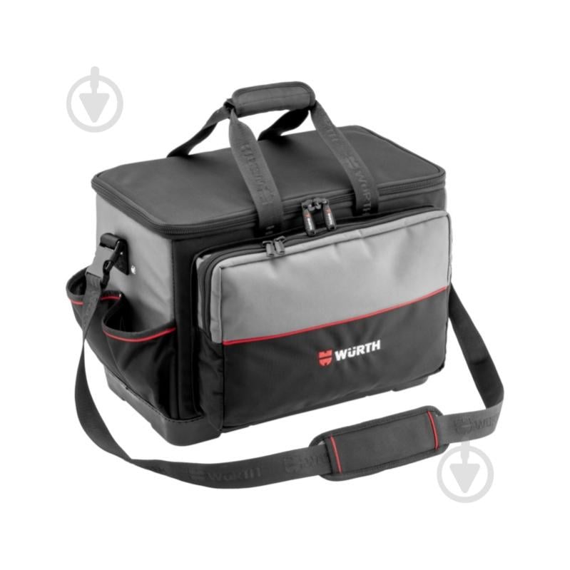 Сумка для інструментів WURTH з пластиковим дном 430х315х340 мм 0715930246 - фото 1