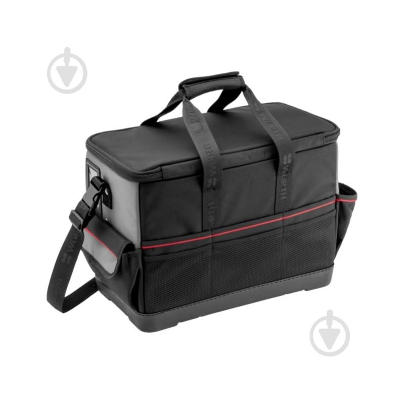 Сумка для інструментів WURTH з пластиковим дном 430х315х340 мм 0715930246 - фото 4