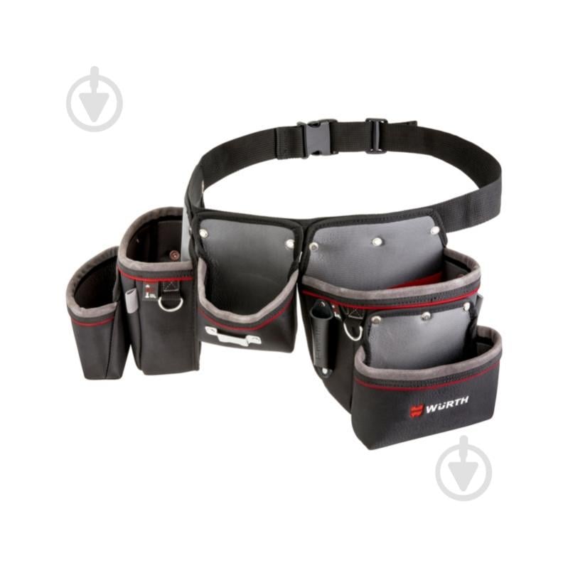 Сумка поясна WURTH з п’ятьма відділеннями 650х140х270 мм 0715930212 - фото 3