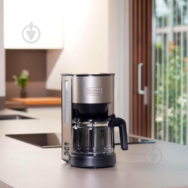 Кофеварка капельная Black+Decker BXCO1000E коричневый - фото 7