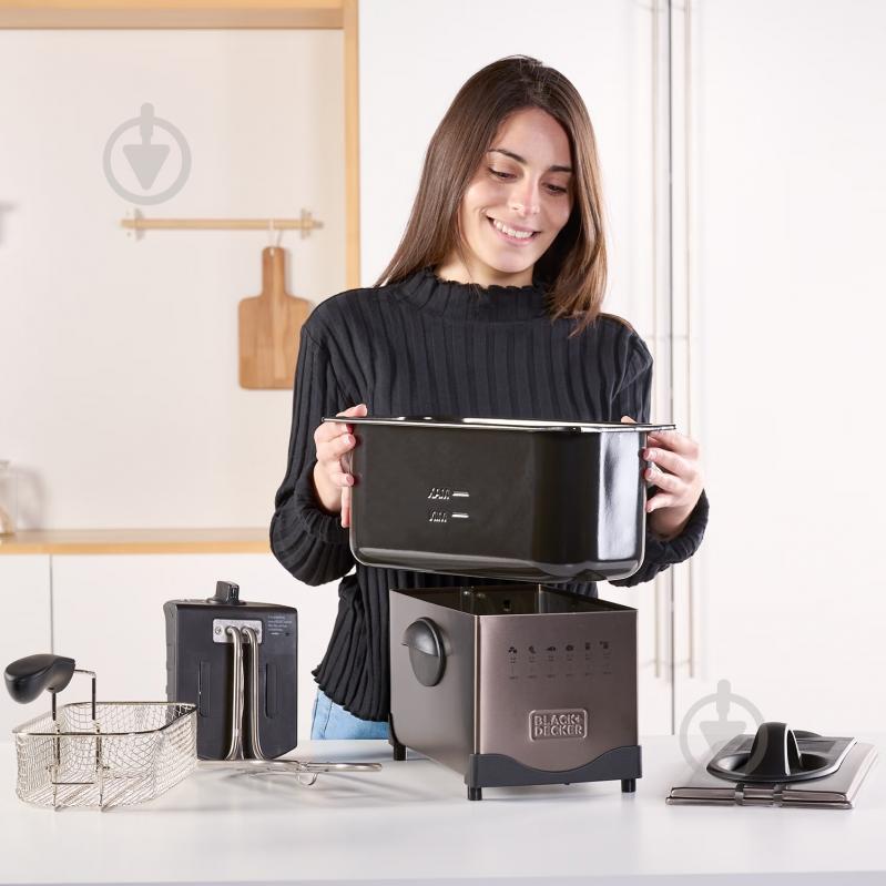 Фритюрница Black+Decker BXDF2100E - фото 8 Фритюрница Black+Decker BXDF2100E - фото 8