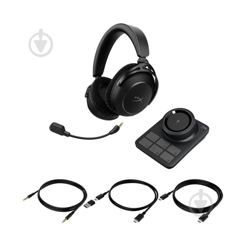 Наушники HyperX Cloud Alpha 2 Wireless black (AJ5C7AA) - фото 9 Наушники HyperX Cloud Alpha 2 Wireless black (AJ5C7AA) - фото 9