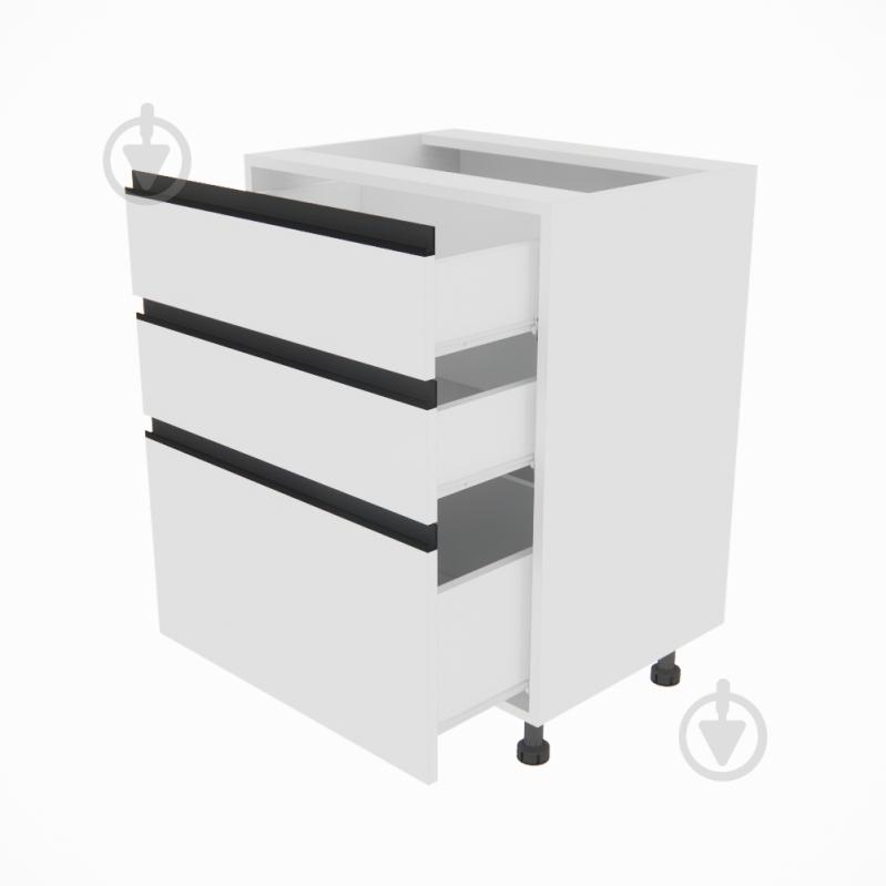 Тумба нижня Софі (Н 60 3Ш (2+1)) білий/білий Світ Меблів - фото 2 Тумба нижня Софі (Н 60 3Ш (2+1)) білий/білий Світ Меблів - фото 2