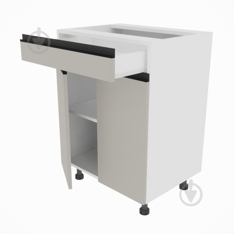 Тумба нижняя Софи (Н 60 ДШ) кашемир/белый Світ Меблів - фото 2 Тумба нижняя Софи (Н 60 ДШ) кашемир/белый Світ Меблів - фото 2