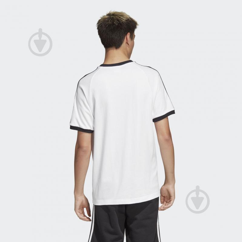 Футболка Adidas 3-STRIPES TEE CW1203 р.M белый - фото 5