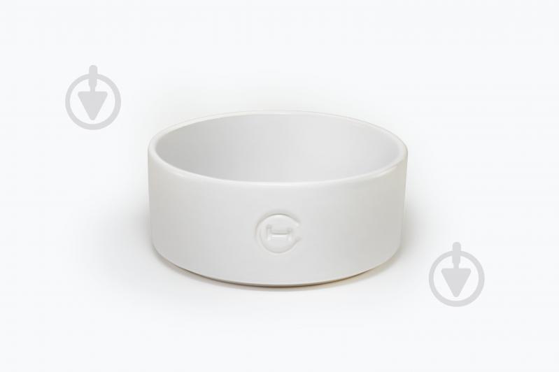 Миска Harley and Cho White Ceramic Bowl S, 450 мл - фото 1