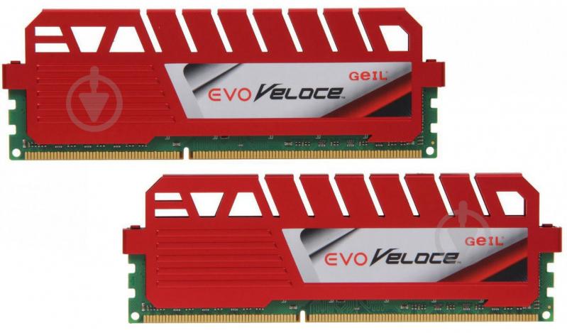 Оперативная память GEIL DDR3 SDRAM 16 GB 1866 MHz (GEV316GB1866C10DC) EVO Veloce - фото 1