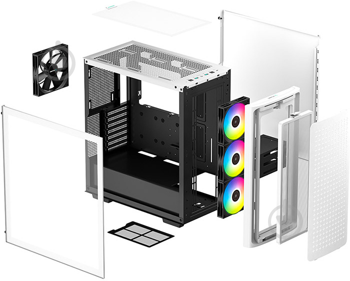 Корпус Deepcool CK560 White (R-CK560-WHAAE4-G-1) - фото 15