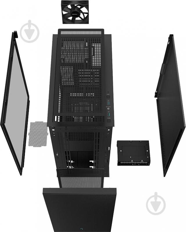 Корпус Deepcool CH510 Black (R-CH510-BKNNE1-G-1) - фото 14