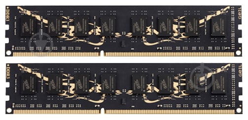 Оперативная память GEIL DDR3 SDRAM 16 GB (2x8GB) 1600 MHz (GD316GB1600C11DC) - фото 1