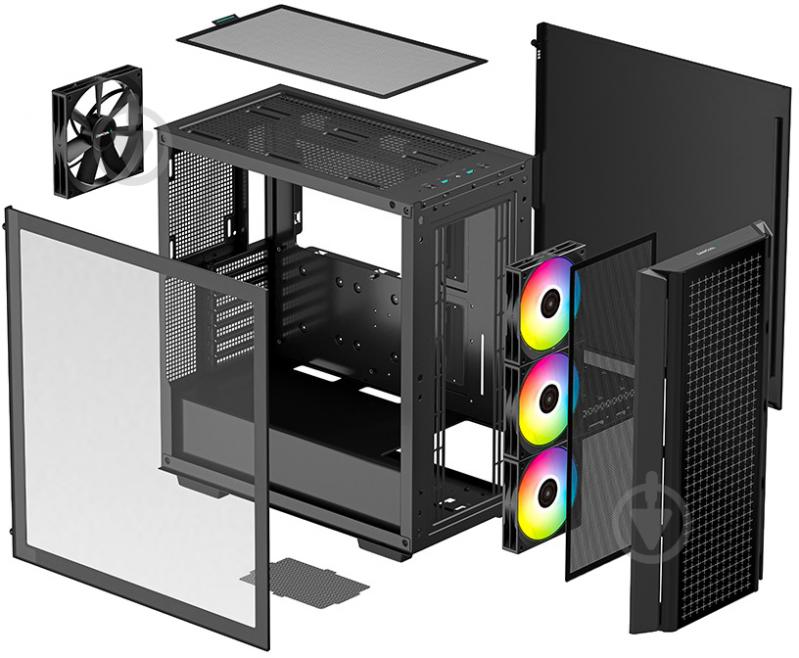 Корпус Deepcool CG540 (R-CG540-BKAGE4-G-1) без БП - фото 12