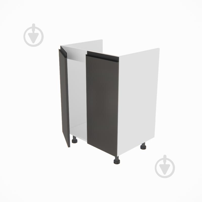 Тумба нижняя Софи (Н 60 М) графит серый/белый Світ Меблів - фото 2 Тумба нижняя Софи (Н 60 М) графит серый/белый Світ Меблів - фото 2