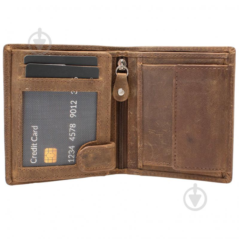 Портмоне SEMI LINE RFID Brown (P8269-1) коричневый - фото 2 Портмоне SEMI LINE RFID Brown (P8269-1) коричневый - фото 2