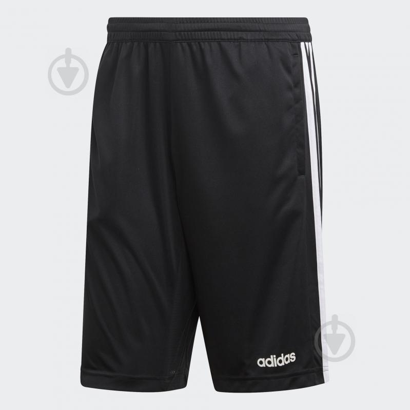 Шорты Adidas D2M Cool Sho 3S DT3050 р. XS черный - фото 1