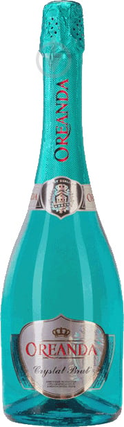 Вино ігристе Ореанда Crystal Brut 0,75 л - фото 1