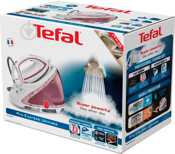 Утюг с парогенератором Tefal Pro Express Ultimate GV9560E0 - фото 13