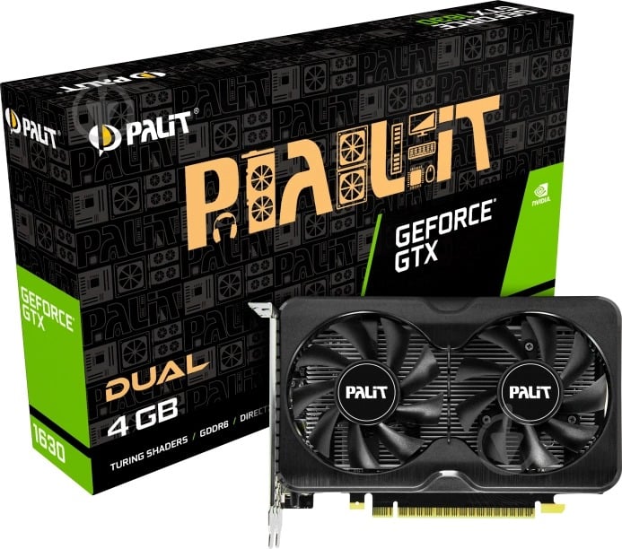 Відеокарта Palit GeForce GTX 1630 Dual 4GB GDDR6 64bit (NE6163001BG6-1175D) - фото 6