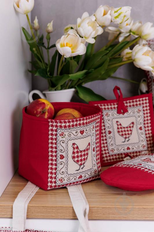 Прихватка Благополучие 20x20 см Прованс - фото 5