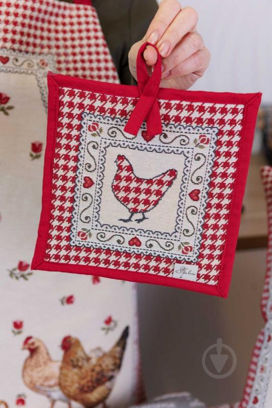 Прихватка Благополучие 20x20 см Прованс - фото 3