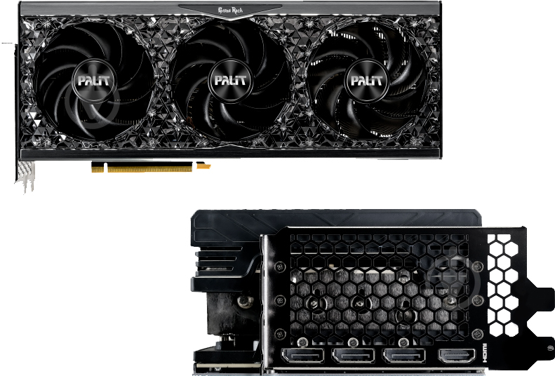 Відеокарта Palit NVIDIA GeForce RTX 4080 GameRock OC 16GB GDDR6X 256bit (NED4080S19T2-1030G) - фото 12