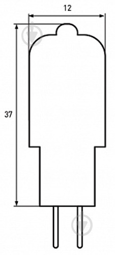 Лампа світлодіодна Eurolamp 5 шт. 2 Вт капсульна матова G4 220-240 В В 3000 К ЕПЦ-LED-G4-0227(220)P(5) - фото 2