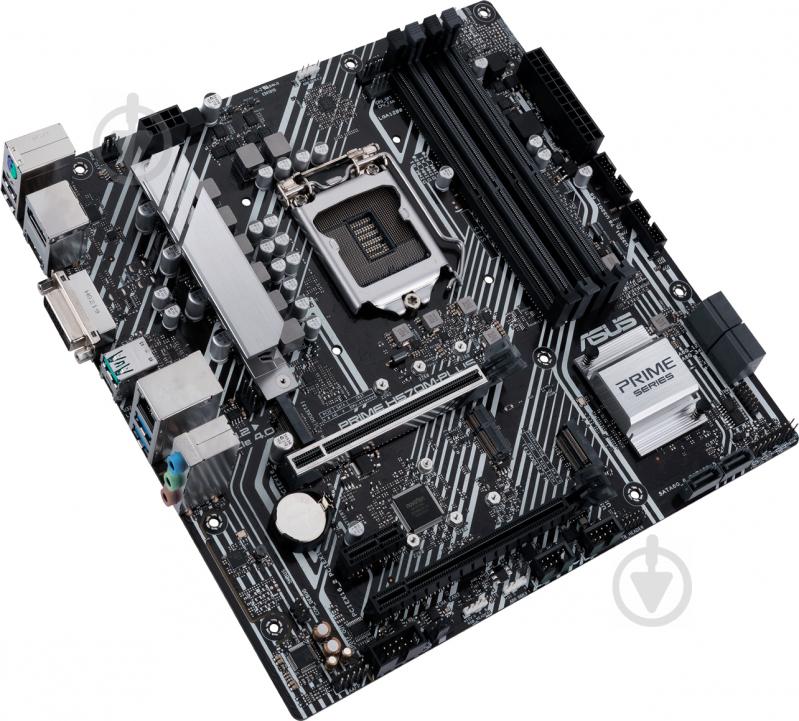 Материнська плата Asus PRIME H570M-PLUS (Socket 1200, Intel H570, mirco ATX) - фото 5