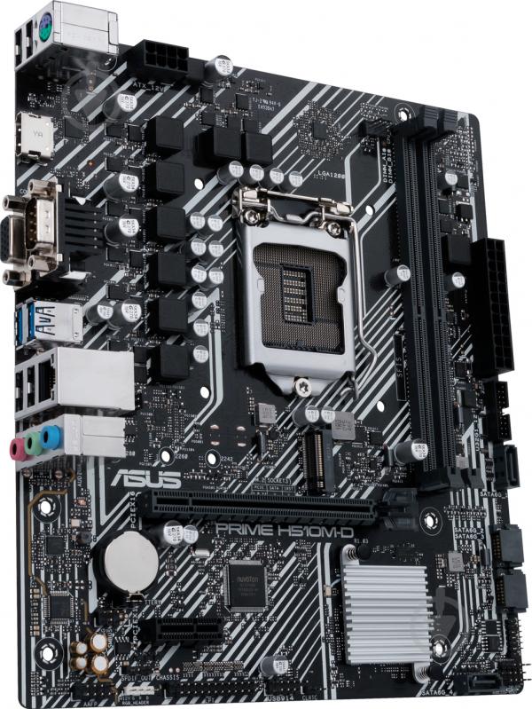 Материнская плата Asus PRIME H510M-D (Socket 1200, Intel H510, mirco ATX) - фото 2