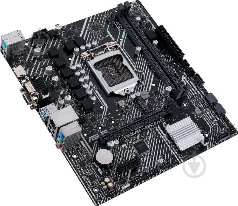 Материнская плата Asus PRIME H510M-D (Socket 1200, Intel H510, mirco ATX) - фото 3