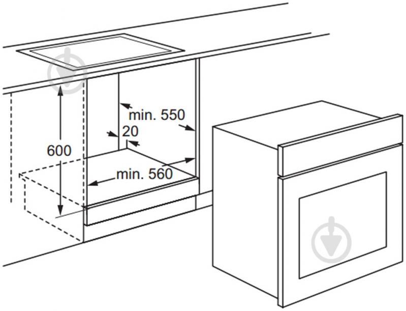 Духовой шкаф zanussi zoa 35701